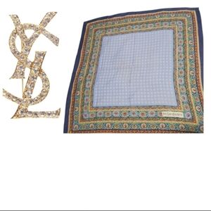 🏅Sensational SILK YVES SAINT LAURENT SCARF 💕gift